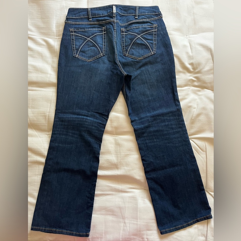 Ariat REAL Perfect Rise Rosa Bootcut Jeans 34 - Picture 3 of 5